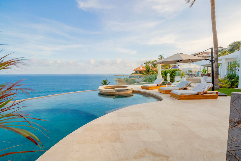The beauty of Pedregal Cabo San Lucas includes breathtaking vistas of the Pacific Ocean
