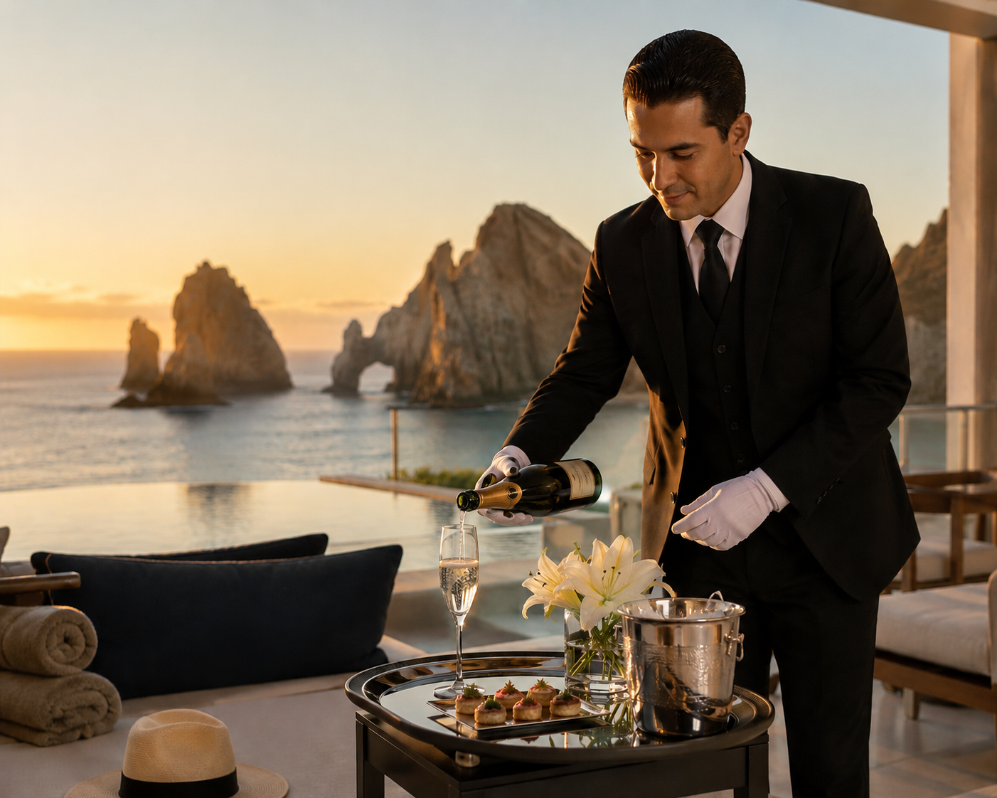 Cabo Platinum villa concierge and butler service, Los Cabos