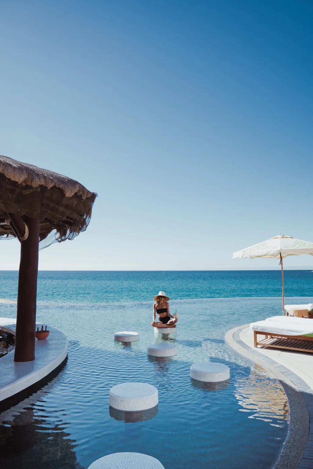 Guided meditation session with ocean views in Los Cabos